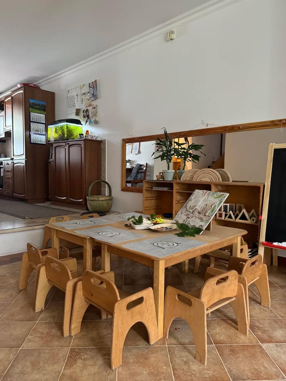 Jadalnia w żłobku na warszawskim Bemowie